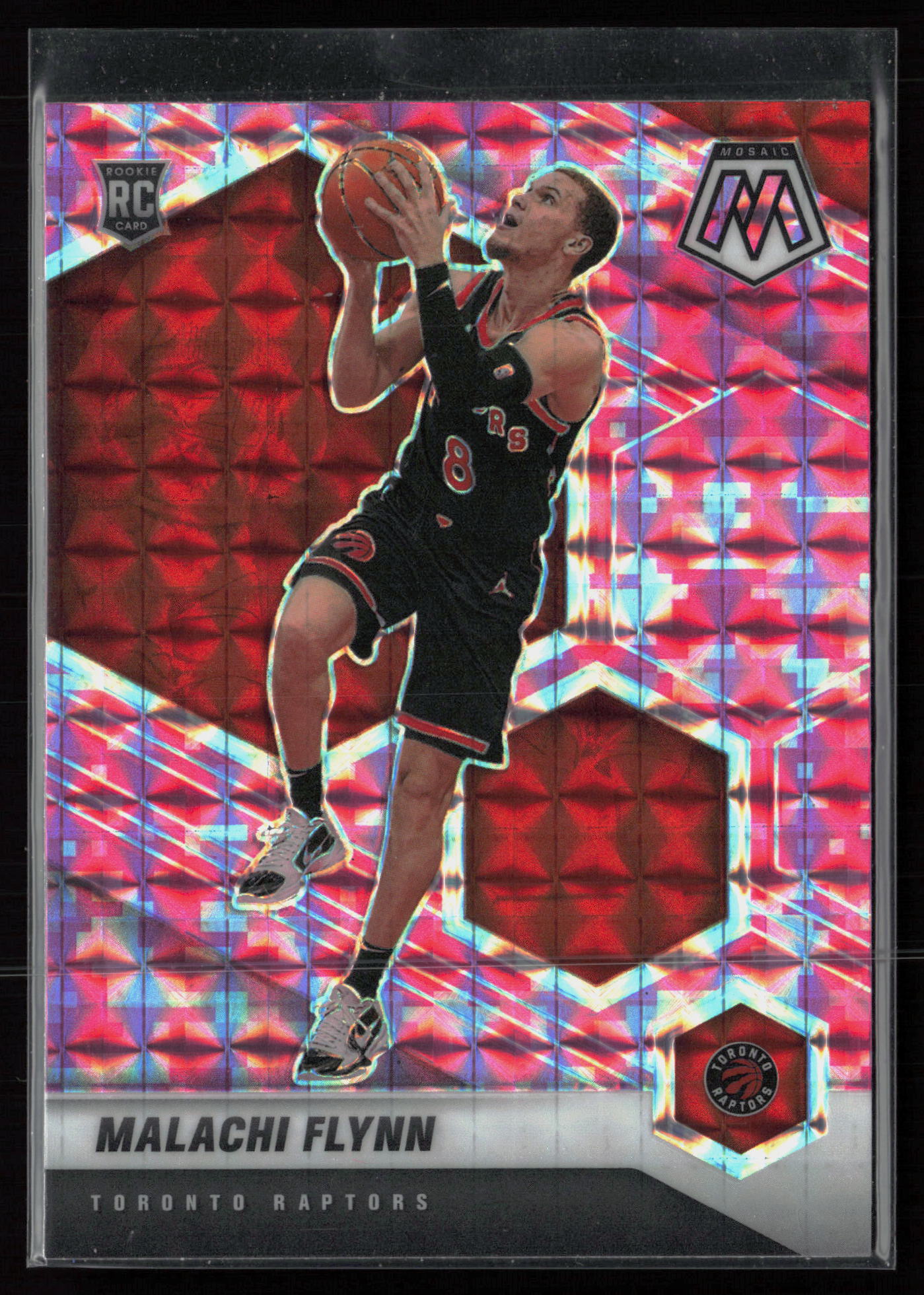 2020-21 Panini Mosaic #236 Mosaic Malachi Flynn RC Rookie