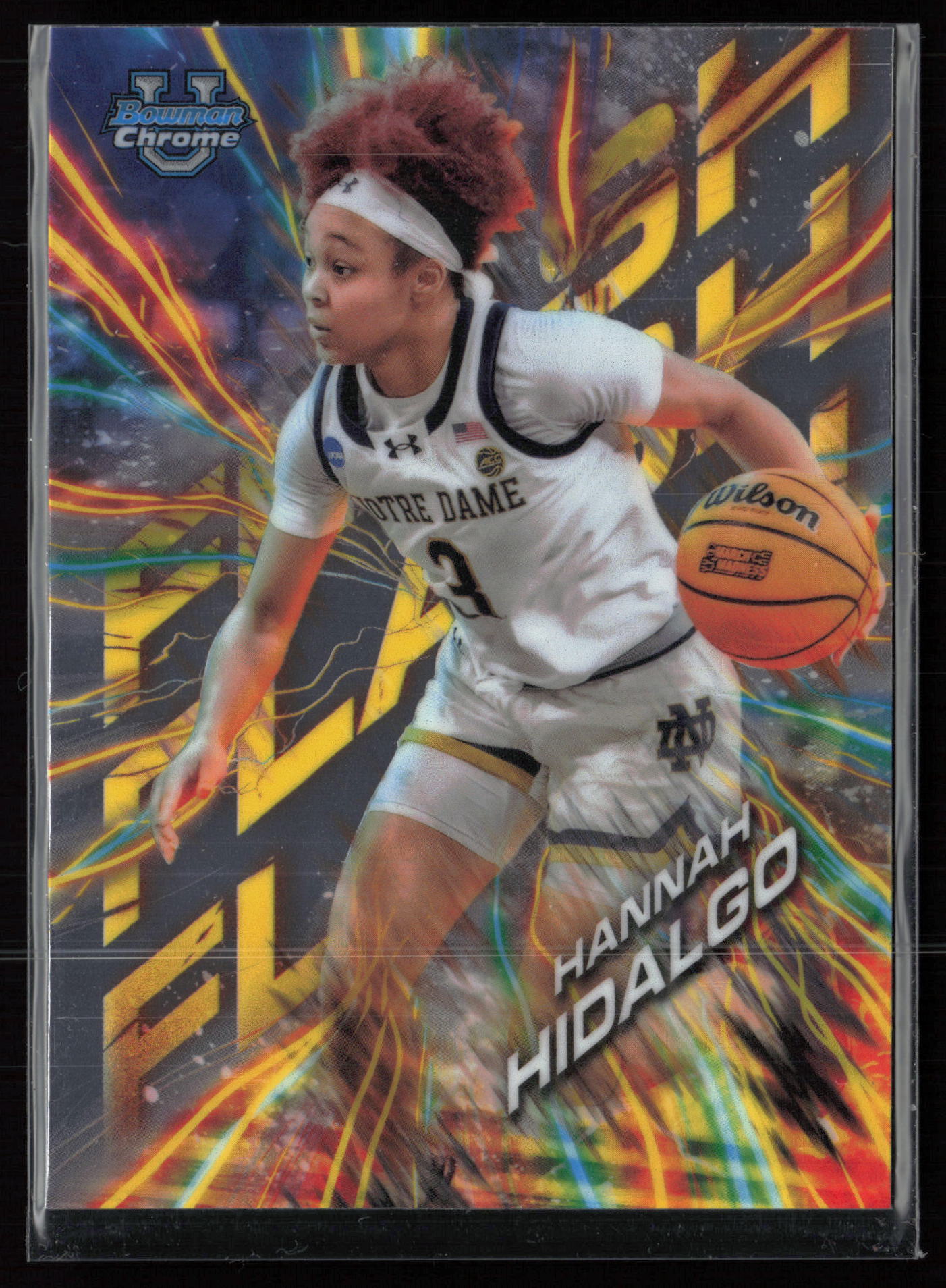 2024-25 Bowman University Chrome #FL-22 Flash Hannah Hidalgo