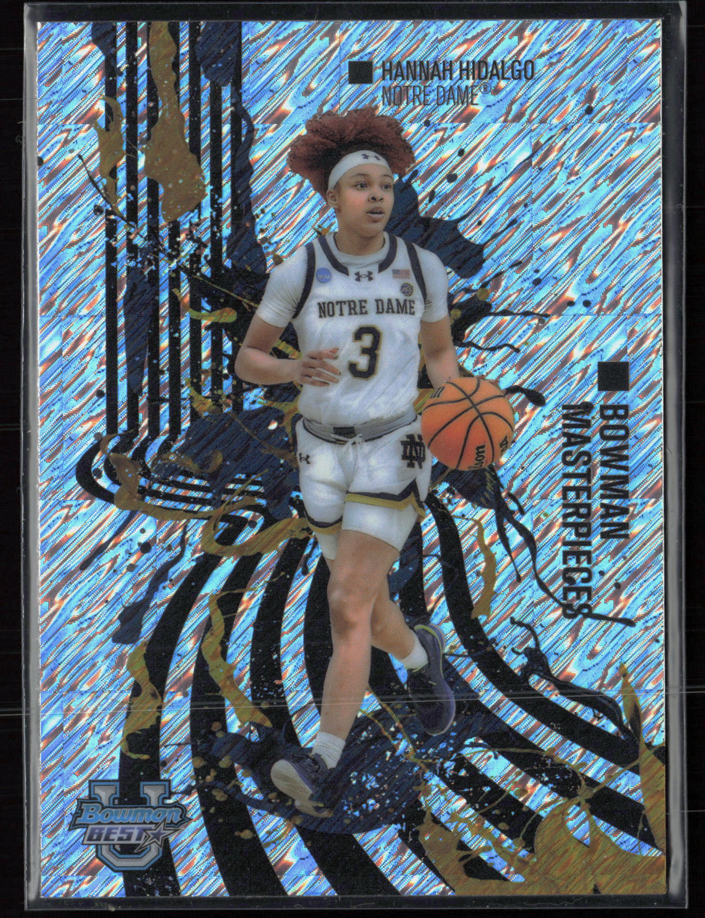2024-25 Bowman's Best University #BM-20 Bowman Masterpieces Hannah Hidalgo