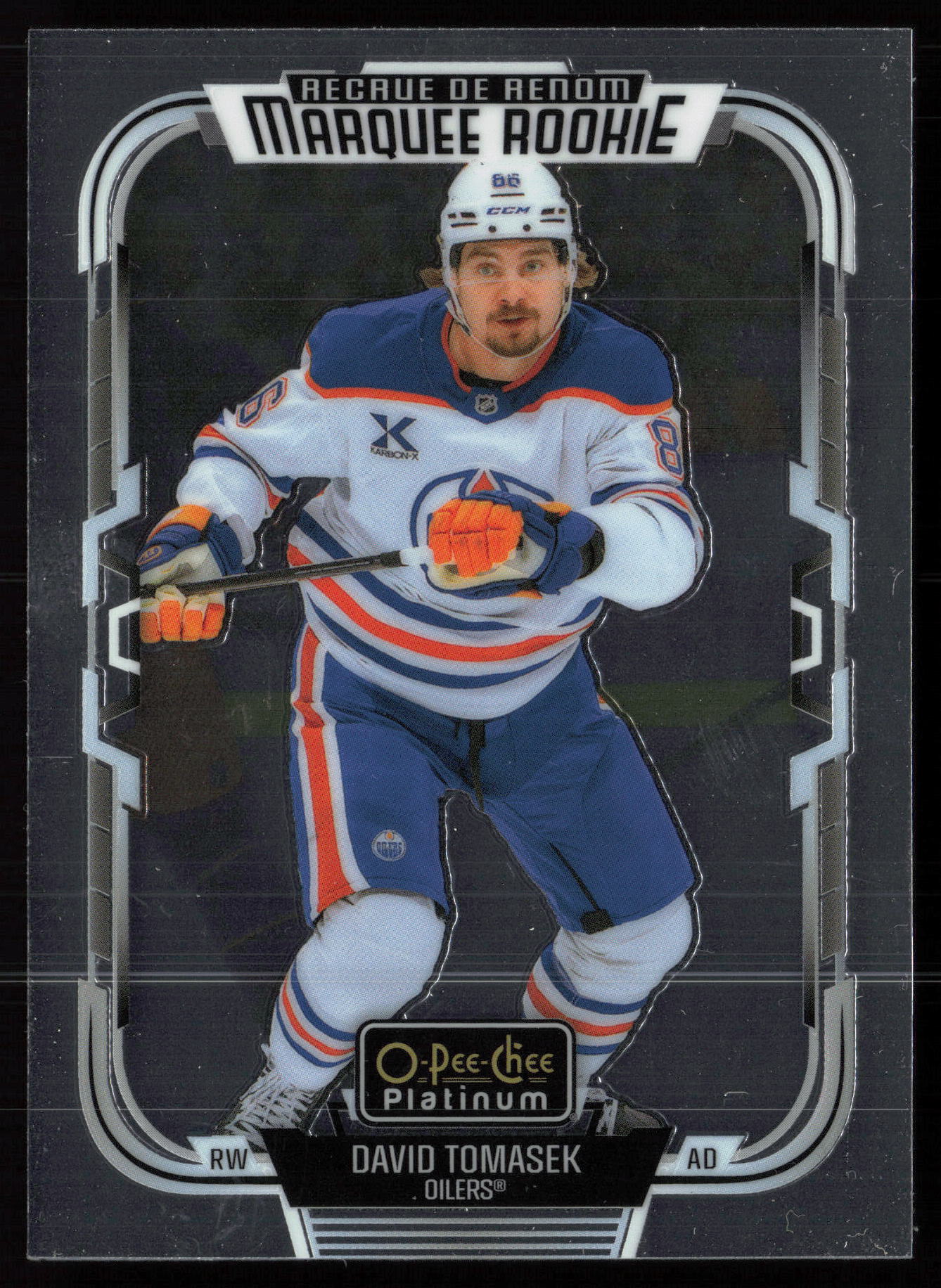 2025-26 O-Pee-Chee Platinum #275 David Tomasek RC Rookie