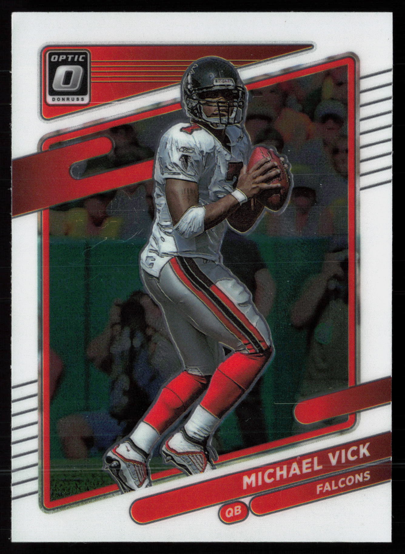 2021 Donruss Optic #156 Blue Michael Vick SN #/179