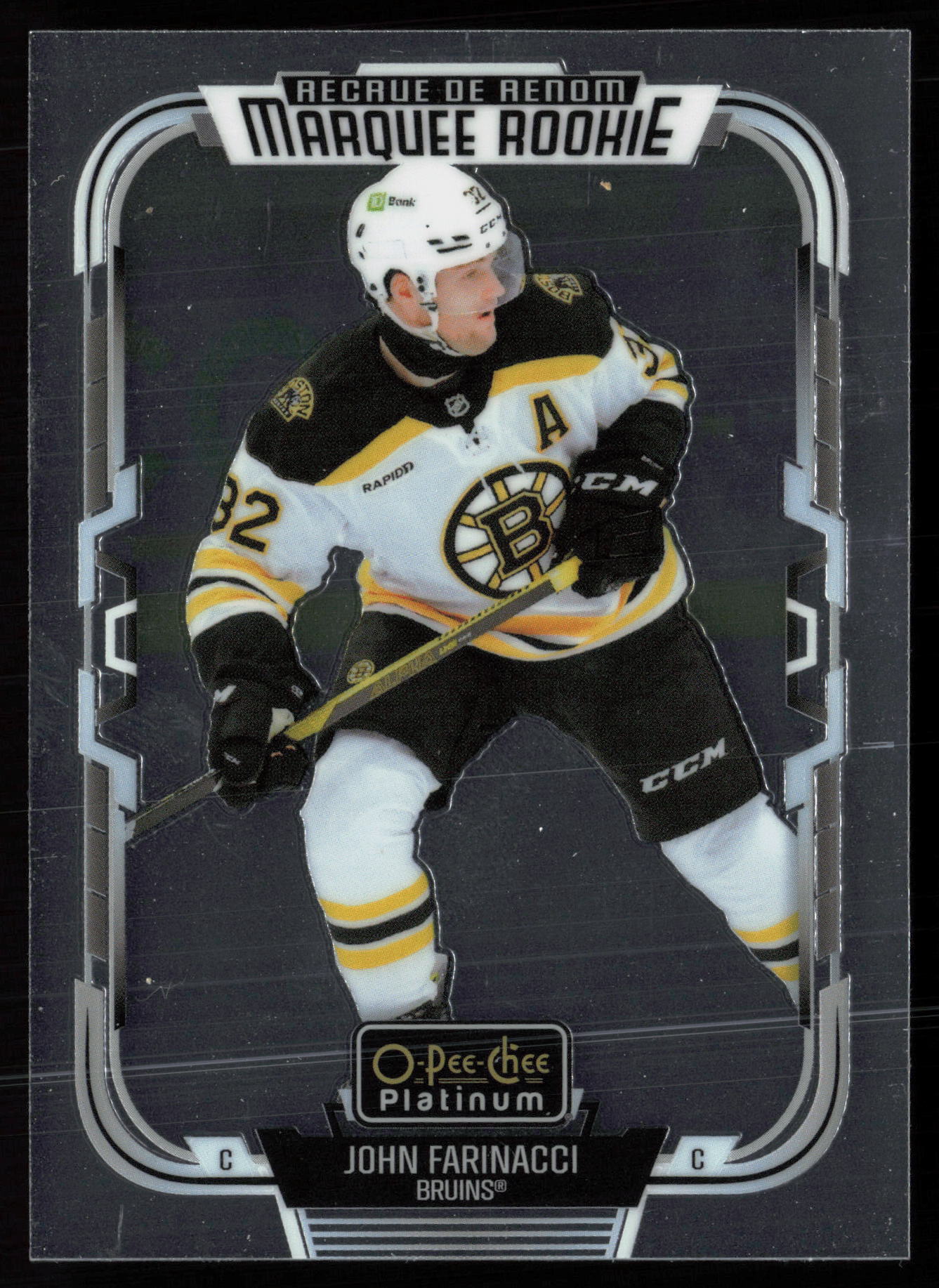 2025-26 O-Pee-Chee Platinum #204 John Farinacci RC Rookie