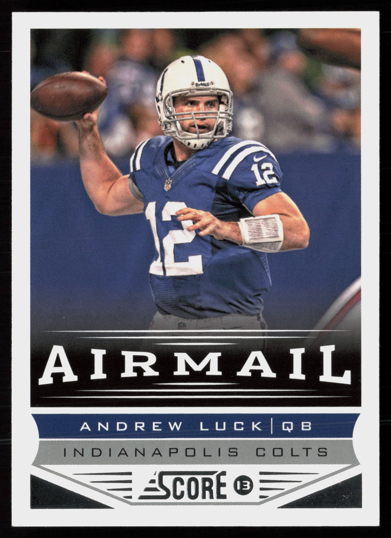 2013 Score #234 Gold Zone Andrew Luck SN #/50