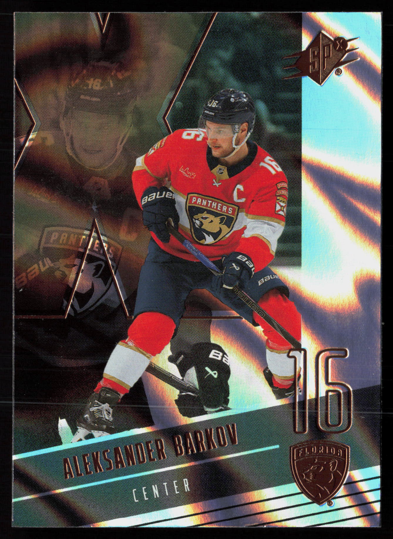 2025 2025-26 SPx Aleksander Barkov Hockey card front — Card Source Canada