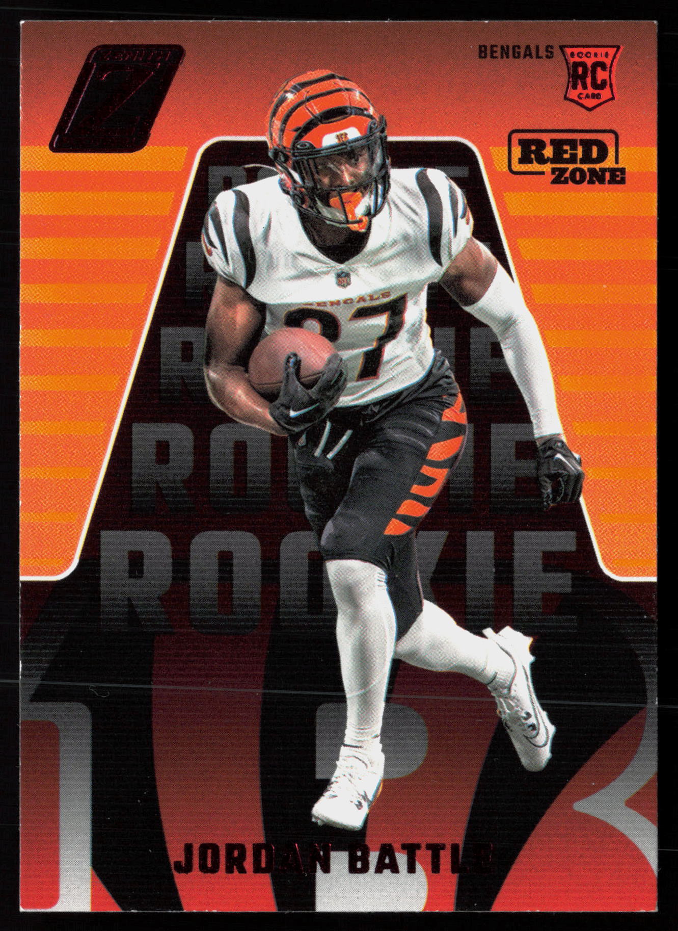 2023 Panini Zenith #158 Red Zone Jordan Battle RC Rookie
