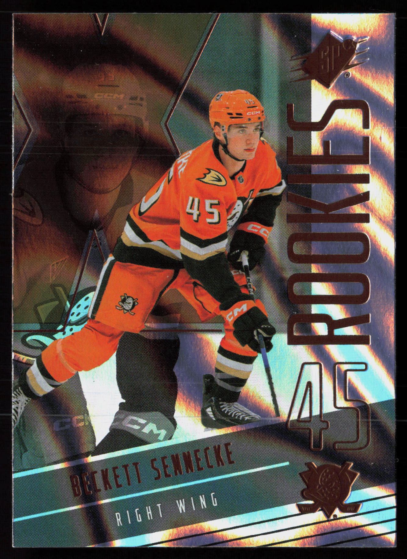 2025-26 SPx #106 Beckett Sennecke RC Rookie