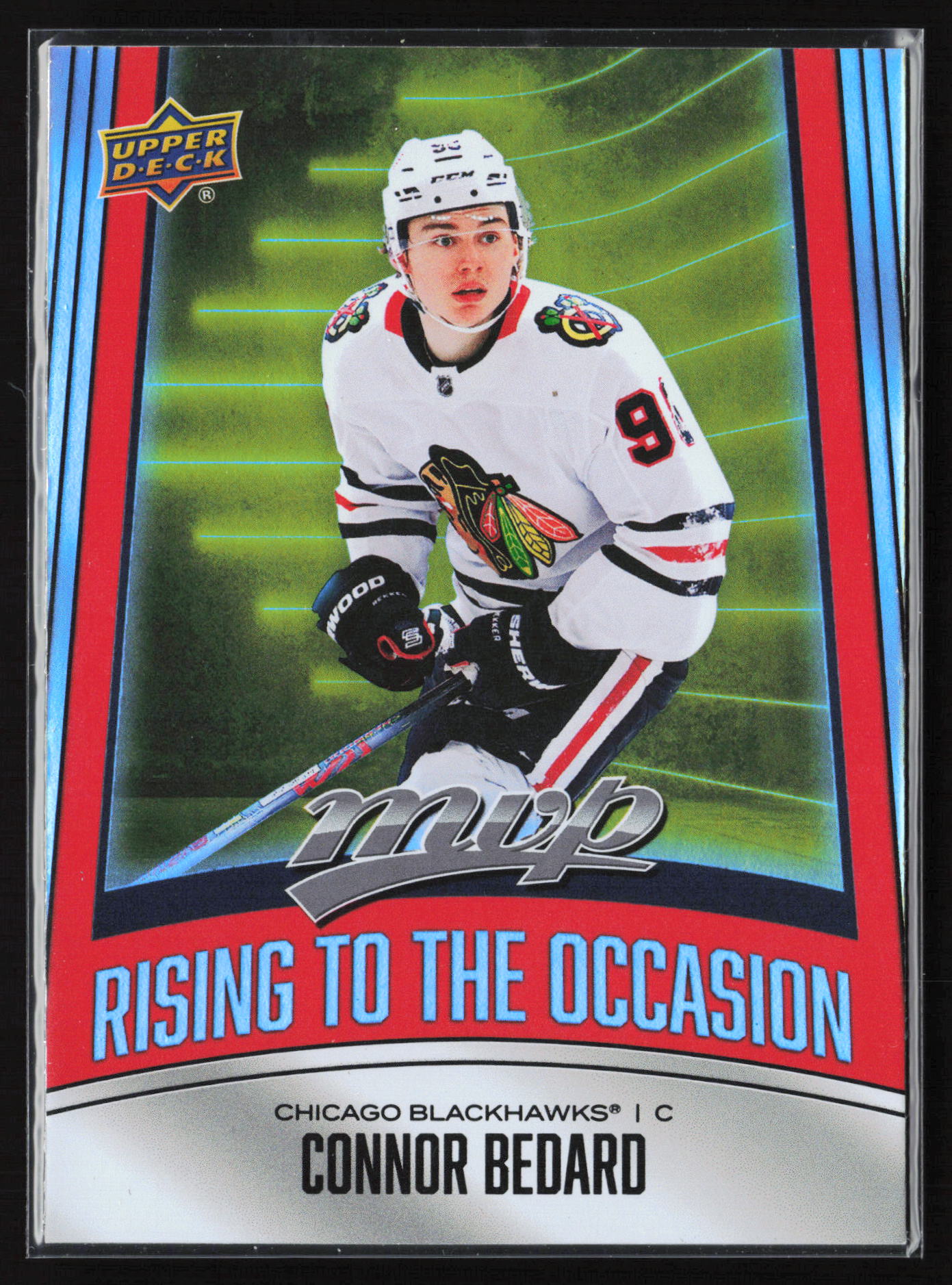 2025-26 Upper Deck MVP #RO-20 Connor Bedard Rising to the Occasion