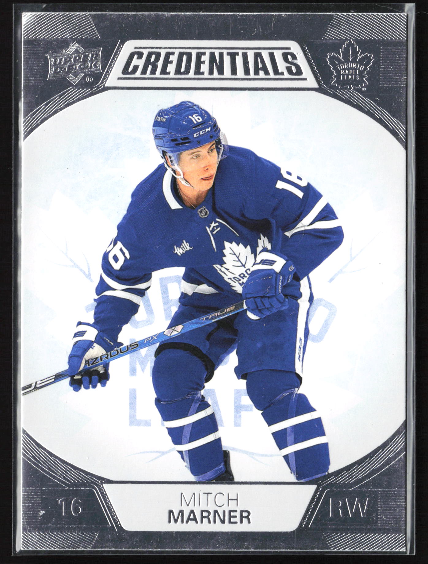 2022-23 Upper Deck Credentials #83 Mitch Marner