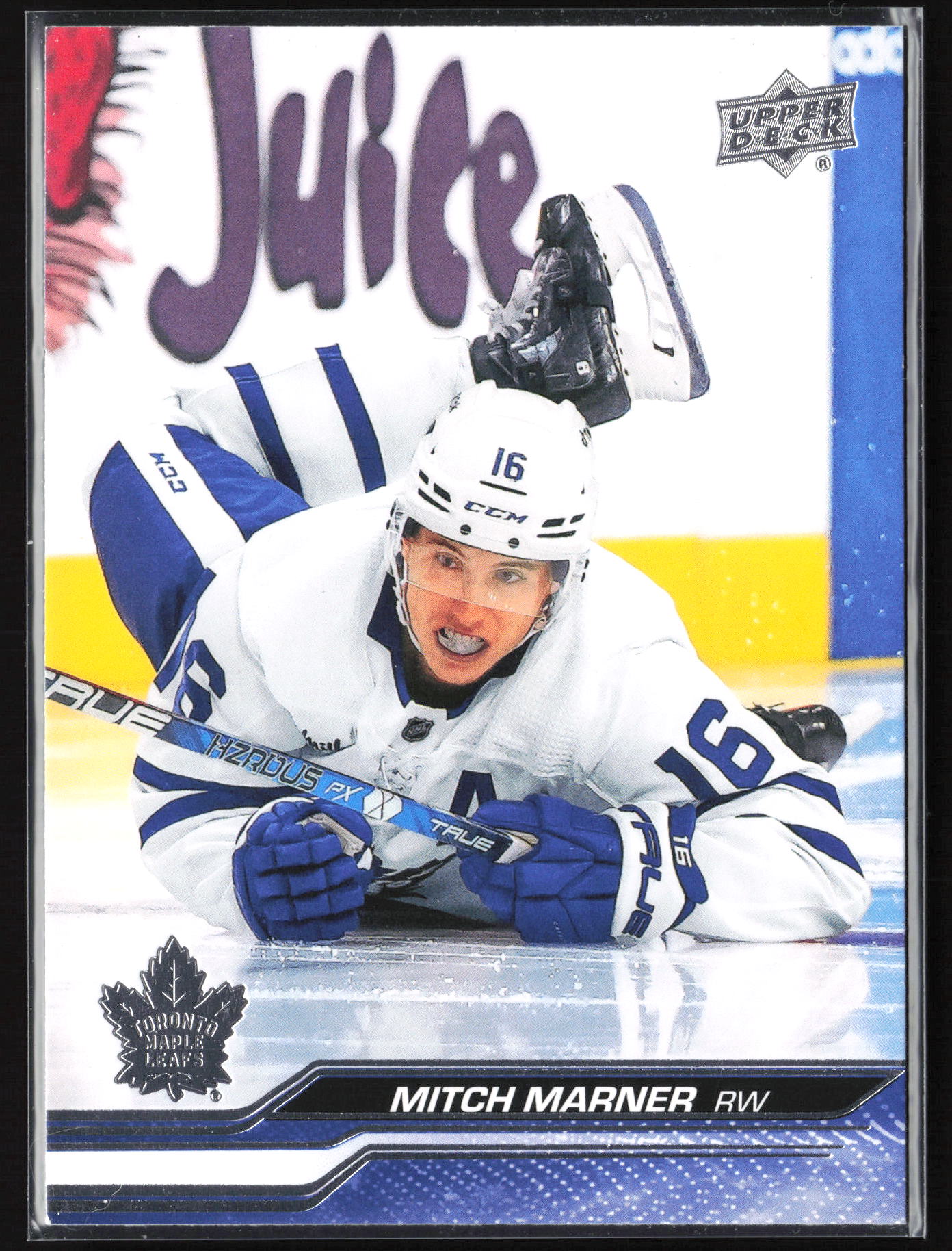 2023-24 Upper Deck #418 Mitch Marner Deluxe #/250