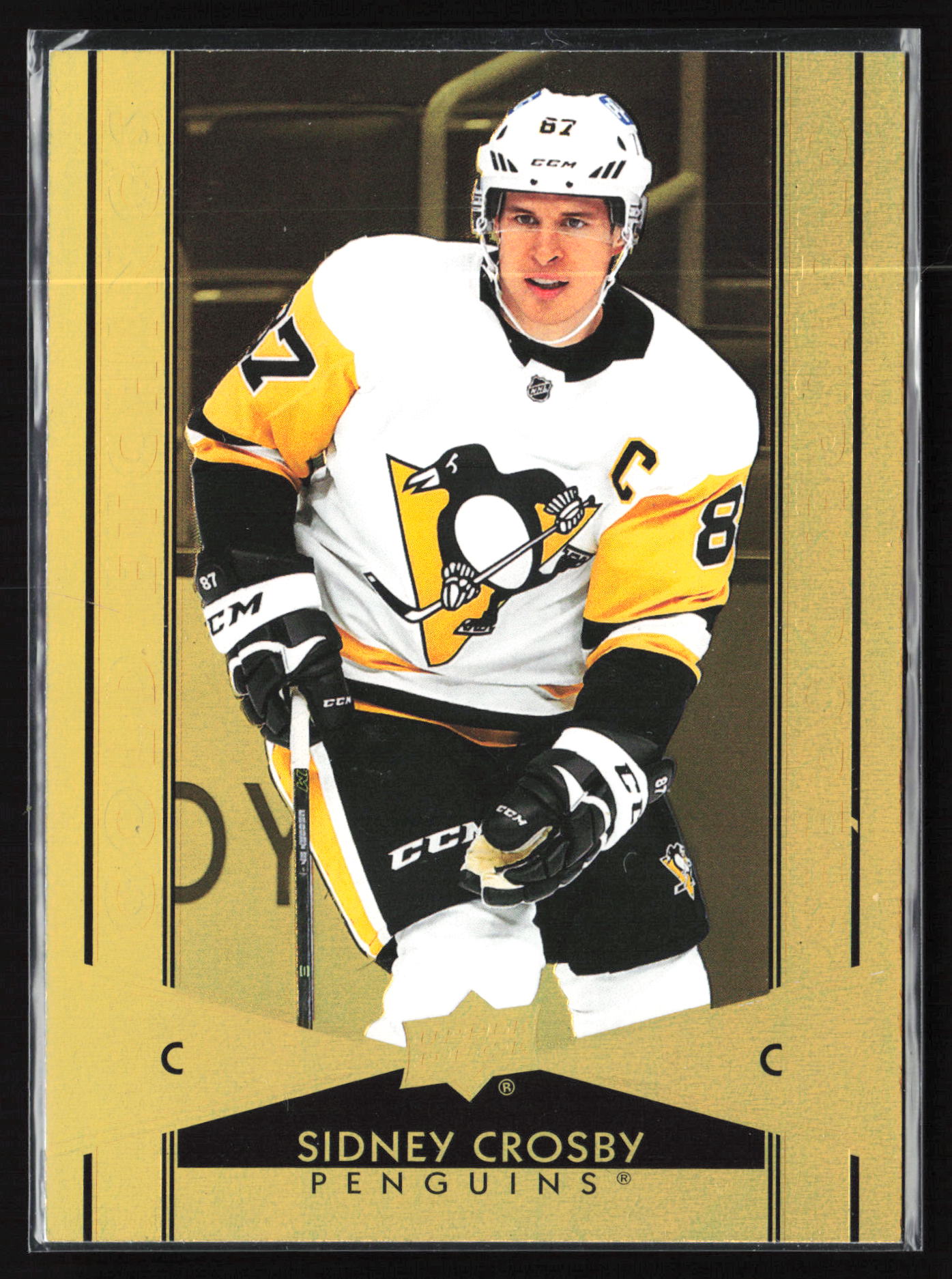 2021-22 Upper Deck Tim Hortons #G-2 Sidney Crosby Gold Etchings