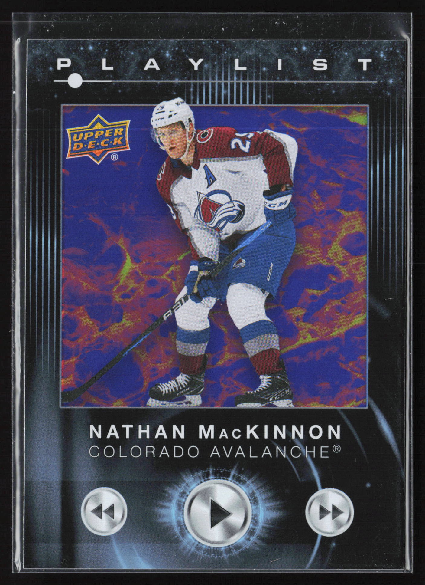 2024-25 Upper Deck #PL-1 Nathan MacKinnon Playlist