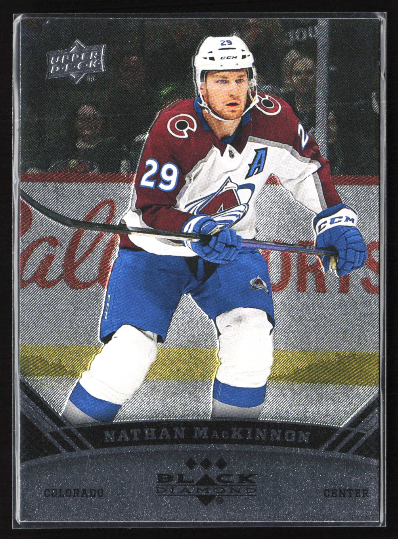 2022-23 Upper Deck #BD-29 Nathan MacKinnon 2006-07 Black Diamond Retro