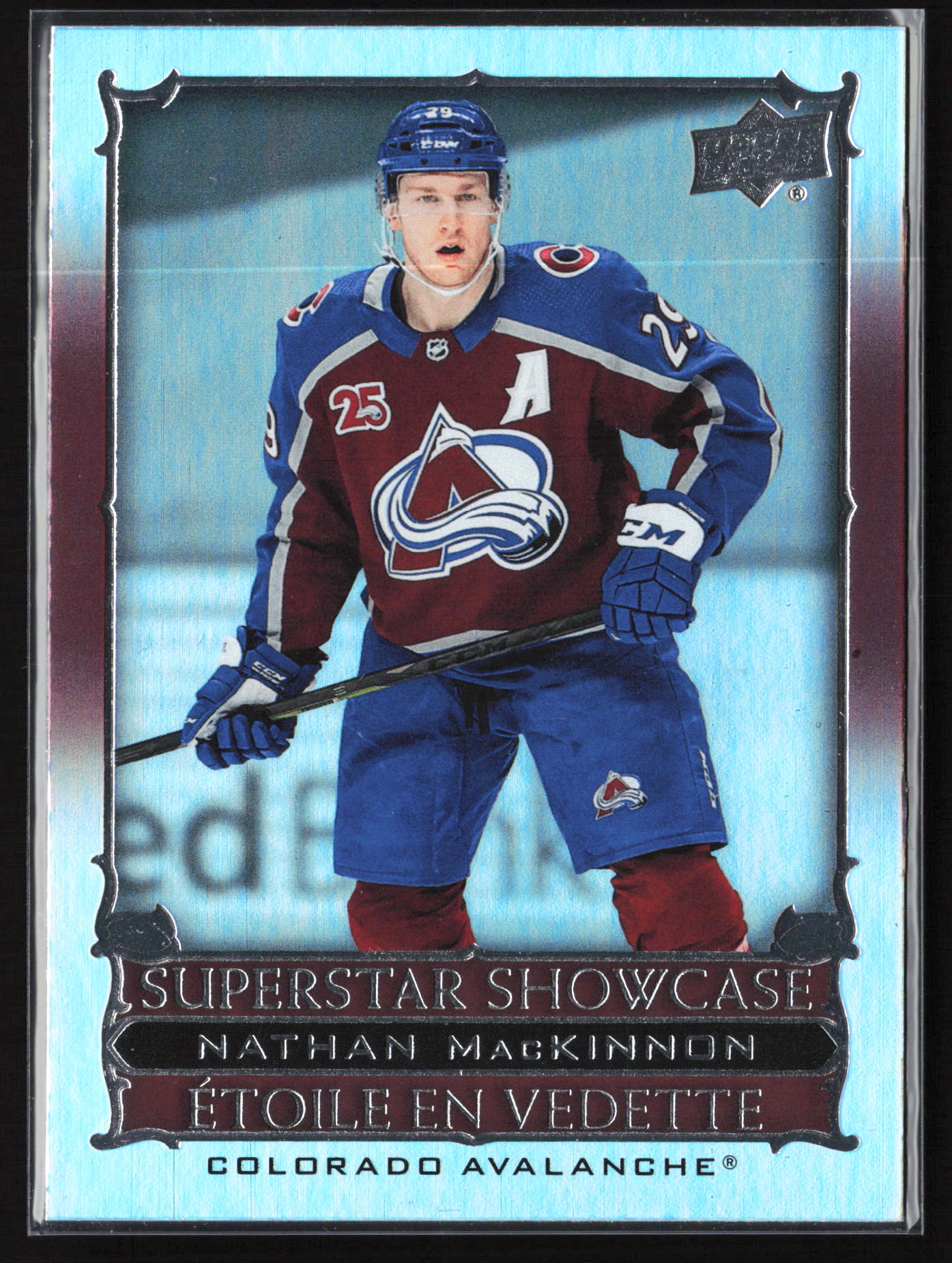2021-22 Upper Deck Tim Hortons #SS-10 Nathan MacKinnon Superstar Showcase