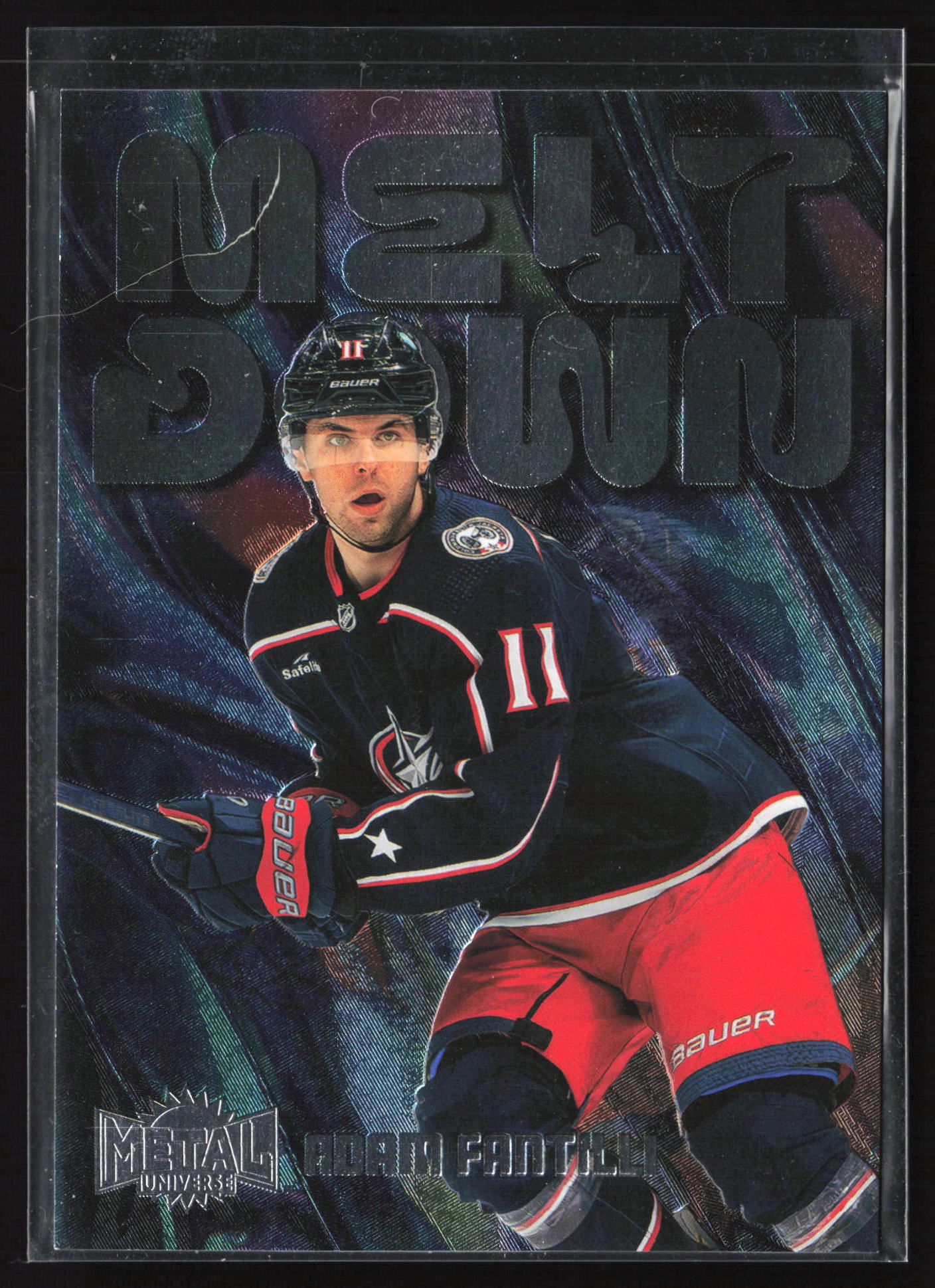2023-24 SkyBox Metal Universe #M24 Adam Fantilli Meltdown