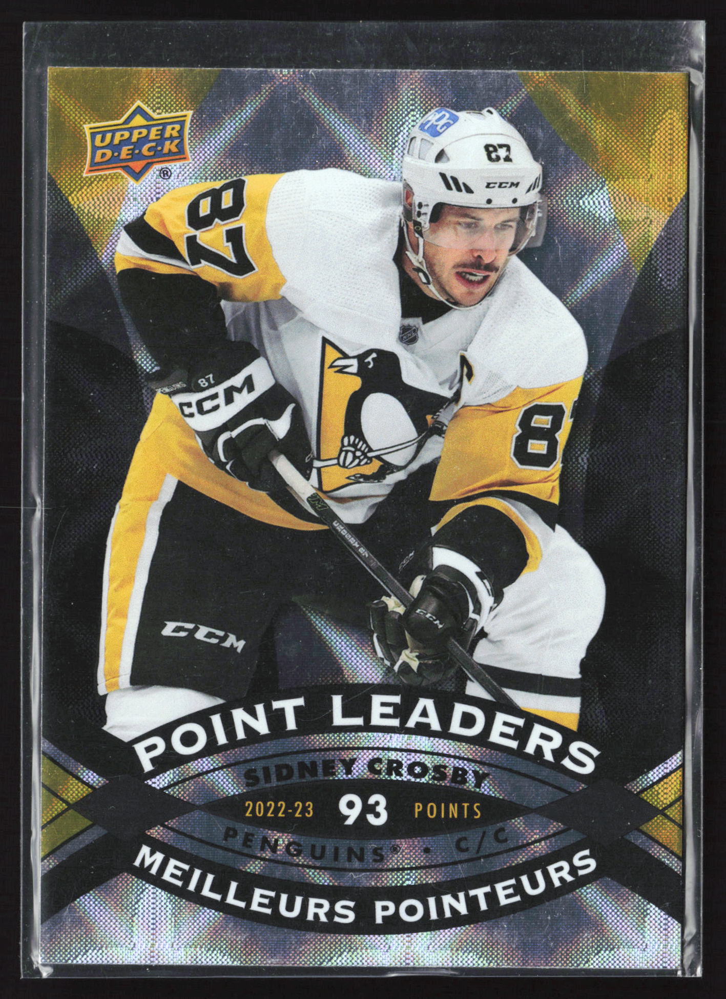 2023-24 Upper Deck Tim Hortons #PL-15 Sidney Crosby Point Leaders