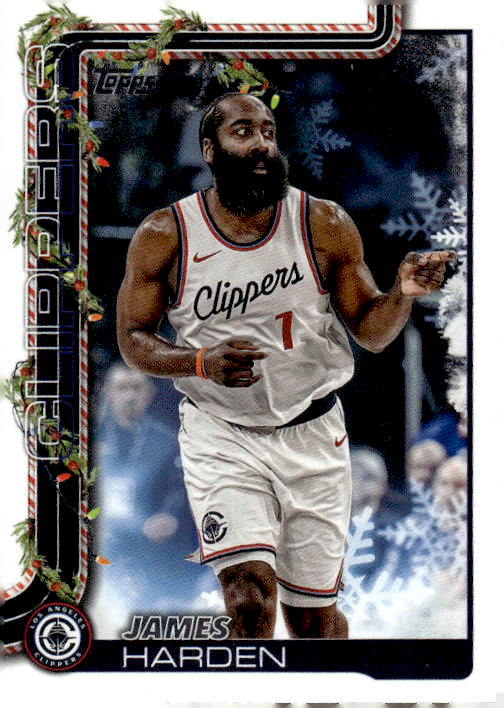 2025-26 Topps Holiday #H113 James Harden