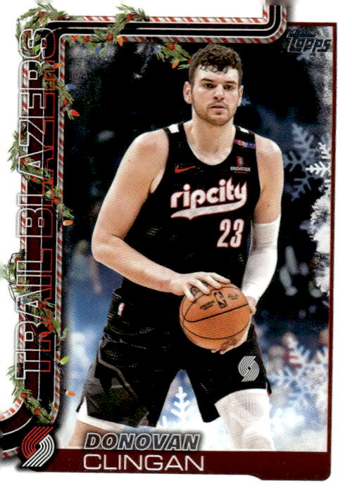 2025-26 Topps Holiday #H100 Donovan Clingan