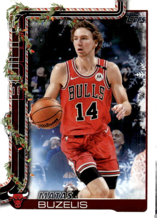 2025-26 Topps Holiday #H30 Matas Buzelis