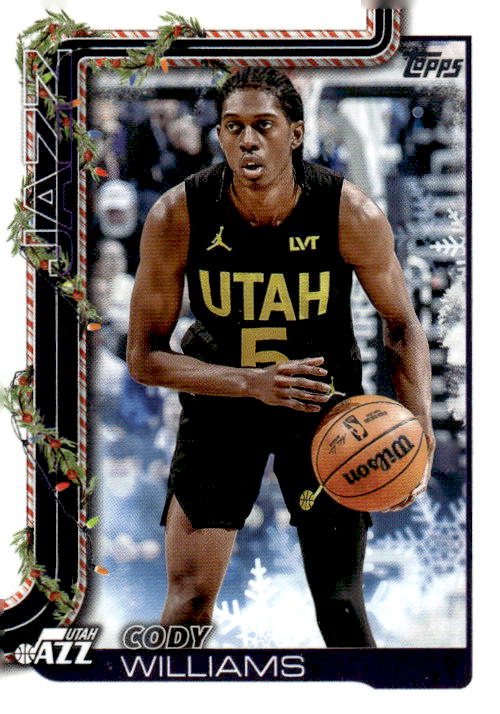 2025-26 Topps Holiday #H102 Cody Williams