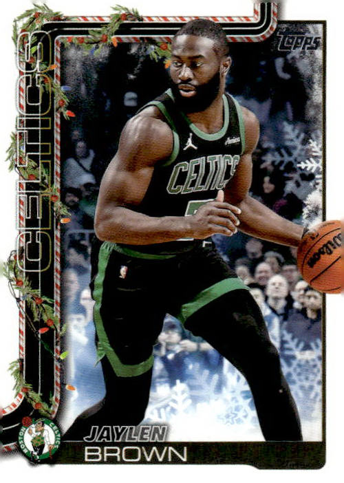 2025-26 Topps Holiday #H2 Jaylen Brown