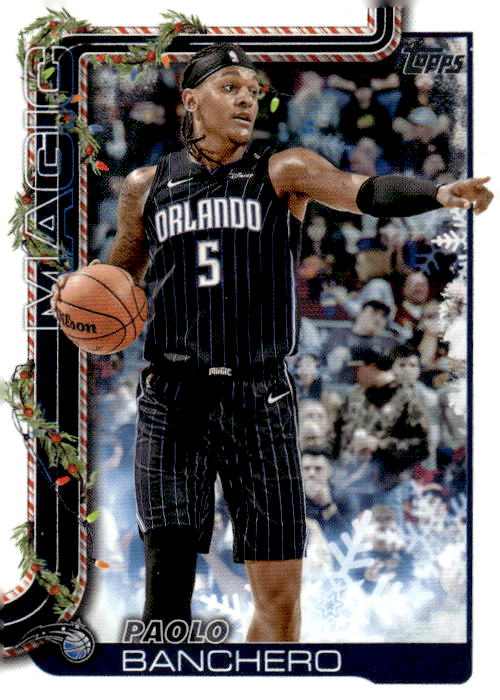 2025-26 Topps Holiday #H68 Paolo Banchero