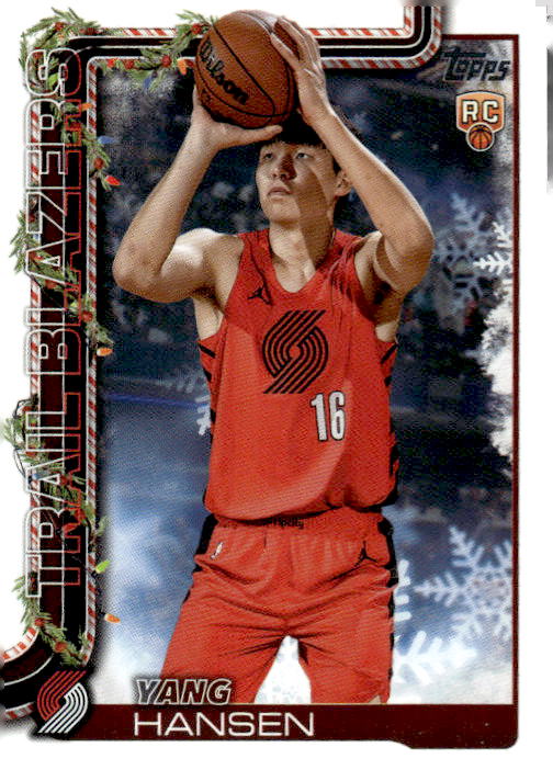 2025-26 Topps #216 Yang Hansen Diamante