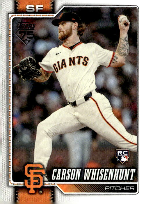 2026 Topps #184 Carson Whisenhunt