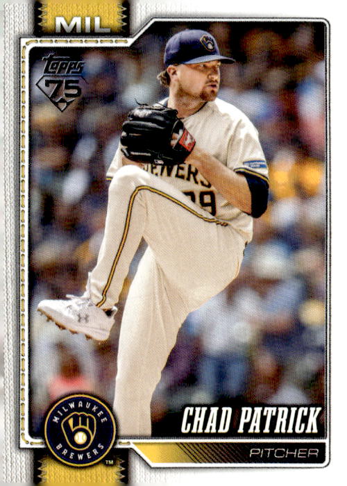 2026 Topps #217 Chad Patrick Rainbow Foil