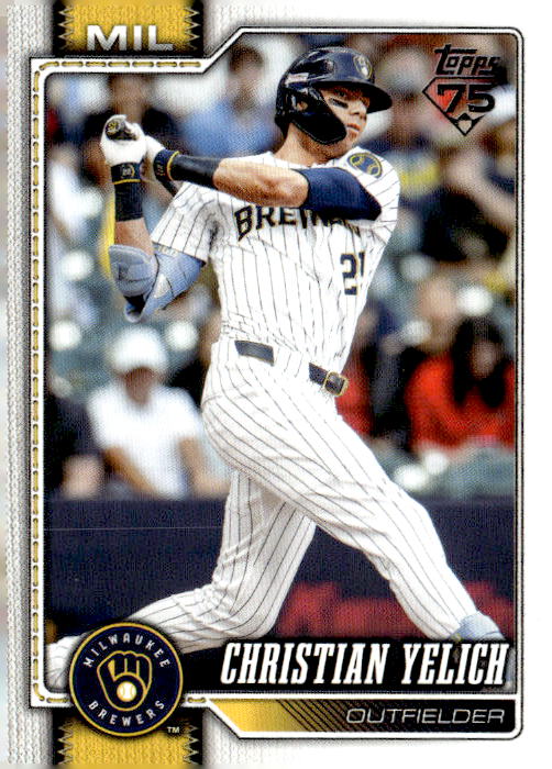 2026 Topps #154 Christian Yelich