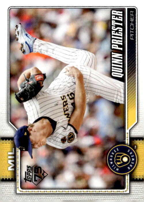 2026 Topps #186 Quinn Priester