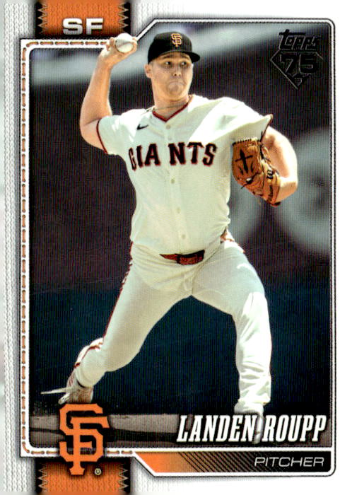 2026 Topps #29 Landen Roupp Sandglitter