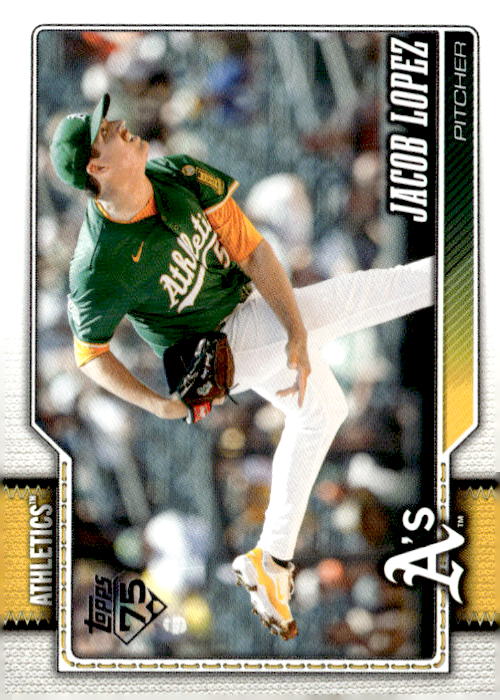 2026 Topps #76 Jacob Lopez