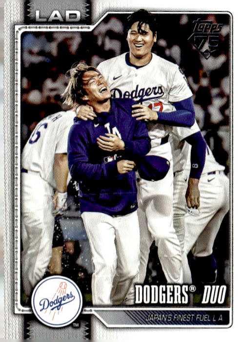 2026 Topps #265 Dodgers Duo