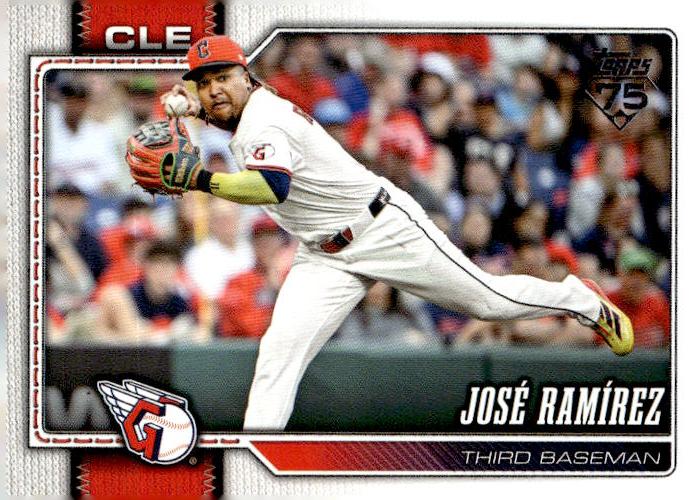 2026 Topps #284 José Ramírez