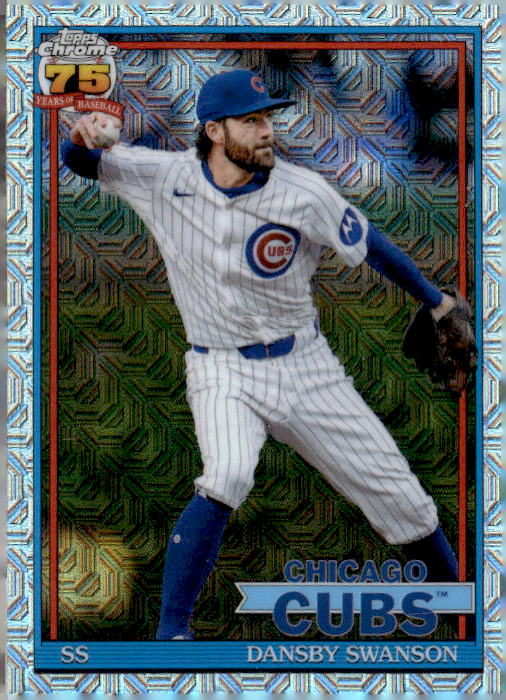 2026 Topps #91C-7 Dansby Swanson  Chrome (Series One)