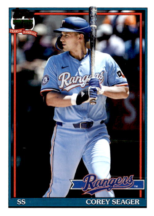 2026 Topps #T91-65 Corey Seager  (Series One)