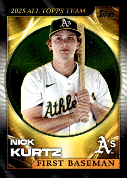 2026 Topps #ATT-2 Nick Kurtz 2025 All Topps Team Orange Foil #/25