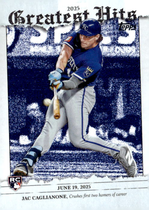 2026 Topps #GH-25 Jac Caglianone 2025 Greatest Hits