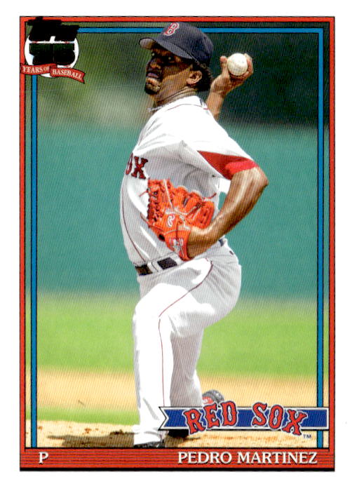 2026 Topps #T91-75 Pedro Martinez 1991 Topps 35th Anniversary (Series One)