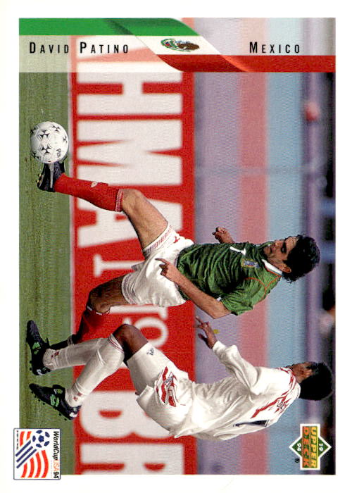 1994 Upper Deck World Cup Contenders English/German #24 David Patino