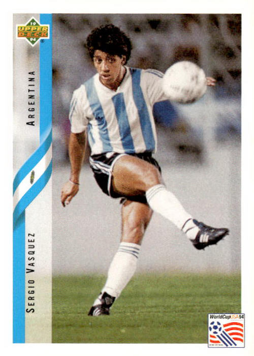 1994 Upper Deck World Cup Contenders English/German #199 Sergio Vasquez