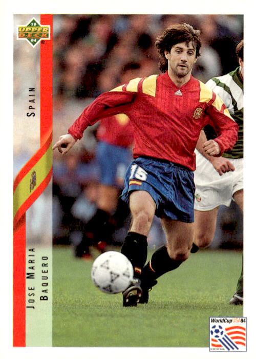 1994 Upper Deck World Cup Contenders English/German #158 Jose Maria Baquero