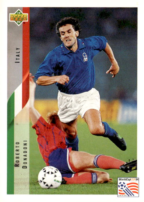 1994 Upper Deck World Cup Contenders English/German #132 Roberto Donadoni