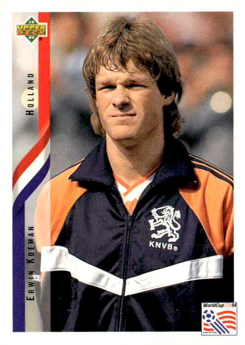 1994 Upper Deck World Cup Contenders English/German #140 Erwin Koeman