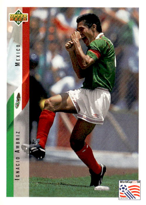 1994 Upper Deck World Cup Contenders English/Japanese #21 Nacho Ambriz
