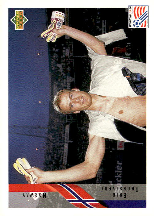 1994 Upper Deck World Cup Contenders French/Dutch #93 Erik Thorstvedt