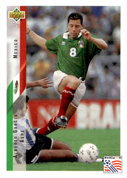 1994 Upper Deck World Cup Contenders English/German #25 Alberto Garcia Aspe