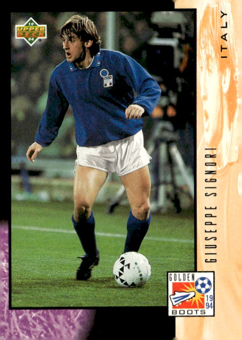 1994 Upper Deck World Cup Contenders English/German #UD22 Giuseppe Signori