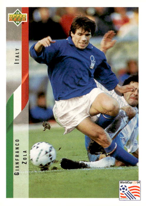 1994 Upper Deck World Cup Contenders English/German #128 Gianfranco Zola
