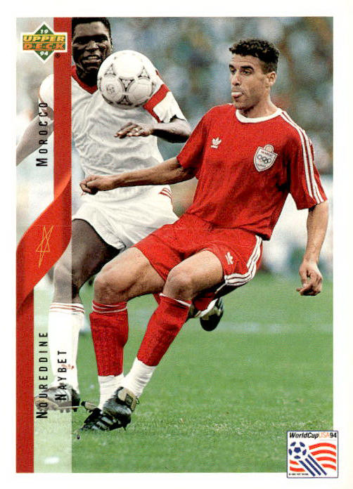 1994 Upper Deck World Cup Contenders English/German #207 Noureddine Naybet